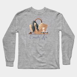 Coastal Life for the Beach-Loving Cowgirl Long Sleeve T-Shirt